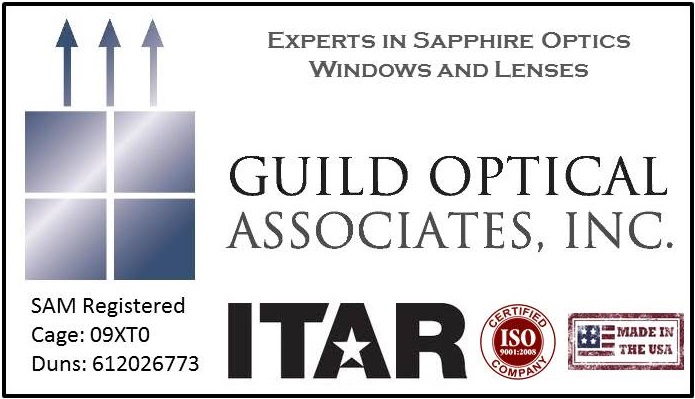 Guild Optical Associates  Sapphire Windows, Lenses, and Custom Optics